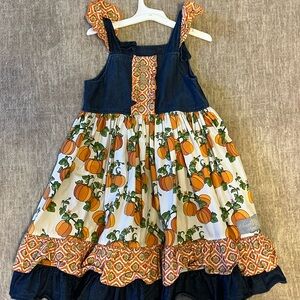 Elenor Rose Pumpkin Dress size 6/7